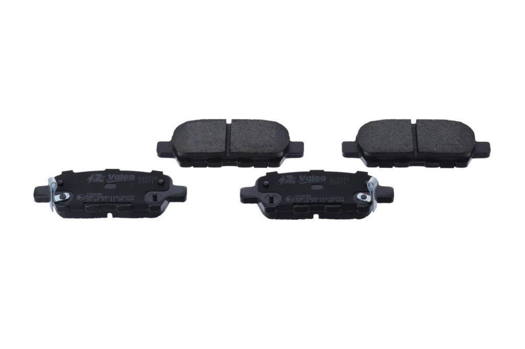 Jeu de 4 plaquettes de frein VALEO ref. 610328
